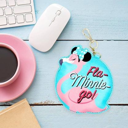 Disney Power Bank With Keyring 2200 mAh - компактна външна батерия с 1xUSB-A изход за мобилни устройства (син-розов) 5