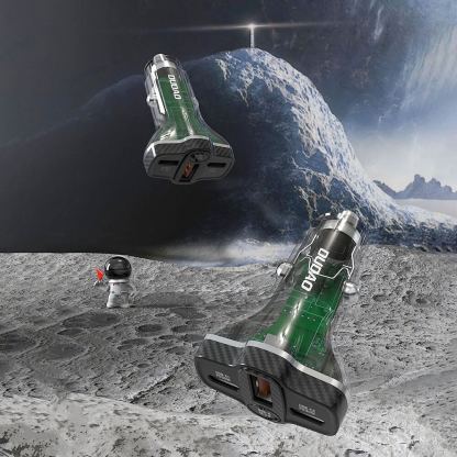 Dudao R78 Fast Car Charger PD 78W - зарядно за кола с 2xUSB-C и USB-A изходи с технология за бързо зареждане (черен) 4