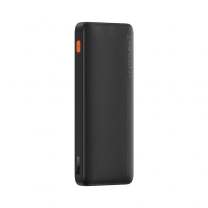 Baseus Airpow Fast Charging Power Bank 20W 10000 mAh - външна батерия с 1xUSB-A и 1xUSB-C изходи с технология за бързо зареждане (черен)  5