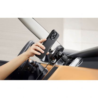 Pitaka MagEZ PRO 4 600D Aramid Fiber MagSafe Case - кевларен кейс с MagSafe за iPhone 16 Pro Max (черен-сив)  10