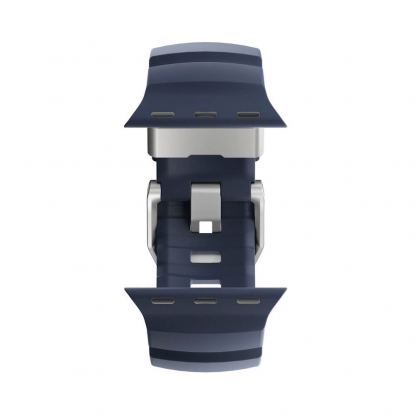Nomad Rocky Point Strap - силиконова каишка за Apple Watch 42мм, 44мм, 45мм, 46мм, Ultra 49мм (тъмносин) 9