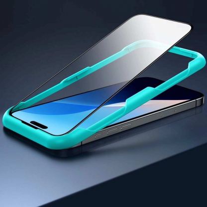 ESR Screen Shield 2.5D Tempered Glass 2 Pack - 2 броя стъклени защитни покрития за дисплея на iPhone 16 Pro Max (прозрачен) 3