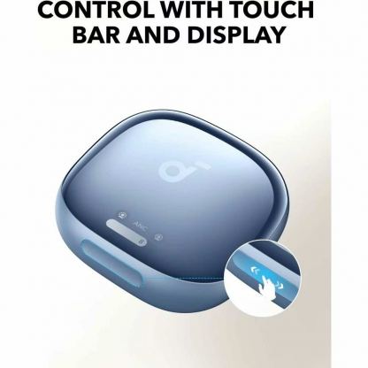Anker Soundcore Liberty 4 Pro NC TWS Noise-Cancelling Earbuds - безжични блутут слушалки със зареждащ кейс за мобилни устройства (син) 4