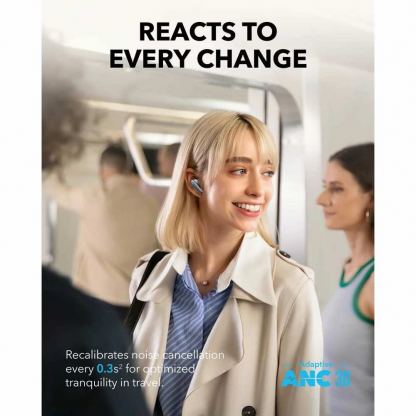Anker Soundcore Liberty 4 Pro NC TWS Noise-Cancelling Earbuds - безжични блутут слушалки със зареждащ кейс за мобилни устройства (син) 5