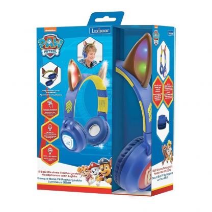 Lexibook 3D Paw Patrol Wireless On-Ear Headphones - безжични слушалки подходящи за деца (син) 4