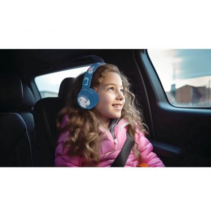 Lexibook 3D Stitch Wireless On-Ear Headphones - безжични слушалки подходящи за деца (син) 4