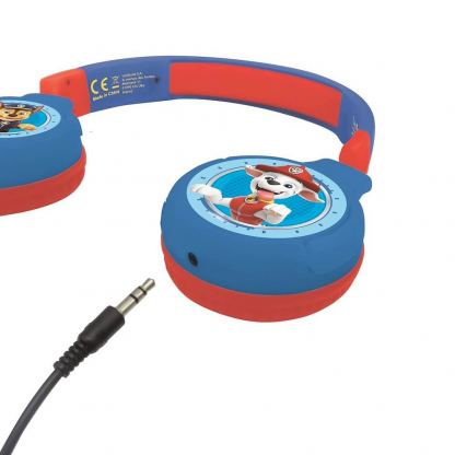 Lexibook Paw Patrol Wireless On-Ear Headphones - безжични слушалки подходящи за деца (син-червен) 4