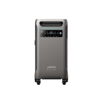 Anker Solix F3800 Portable Power Station 6000W, 3840Wh - мощна зарядна станция с 4 x AC (220V за ел. мрежа), 3 x USB-C, 2 x USB-A изходи и едно гнездо за кола (черен)  2