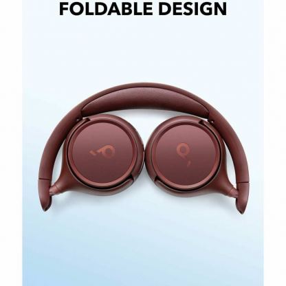 Anker Soundcore H30i Wireless On-Ear Headphones - безжични блуту слушалки за мобилни устройства (червен)  2