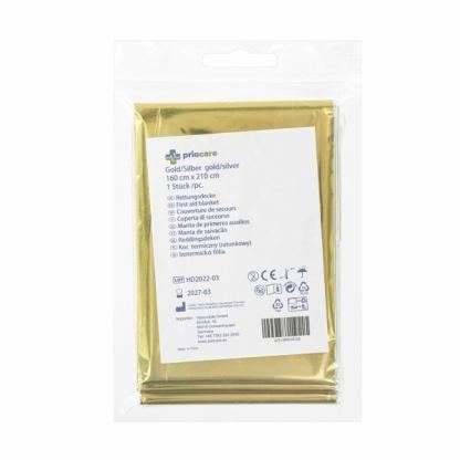 Priocare Emergency Blanket 160 x 210 cm - двулицево одеяло за спешни случаи 2