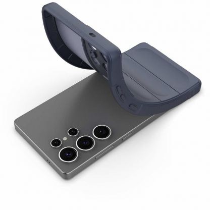 Techsuit Magic Shield TPU Case - удароустойчив силиконов (TPU) калъф за Samsung Galaxy S25 Ultra (зелен) 2