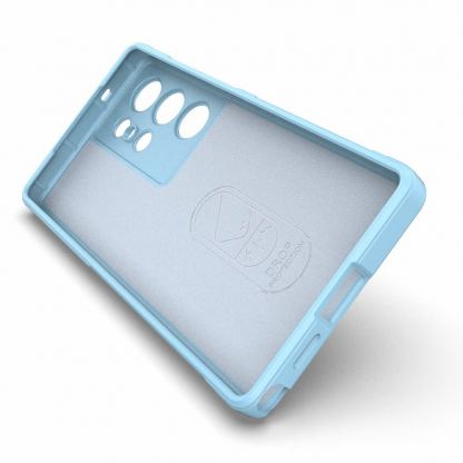 Techsuit Magic Shield TPU Case - удароустойчив силиконов (TPU) калъф за Samsung Galaxy S25 Ultra (черен) 5