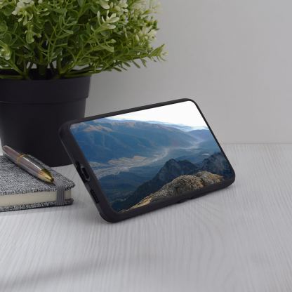 Techsuit Silicone Shield Case - хибриден удароустойчив кейс с пръстен против изпускане за Samsung Galaxy A26 5G (черен) 2