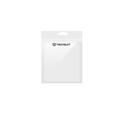 Techsuit Carbon Silicone Case - силиконов калъф с карабинер за Apple Airpods Pro 2, AirPods Pro (розов)  2