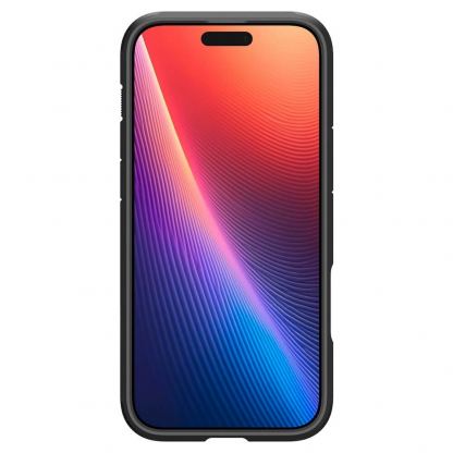 Spigen Tough Armor T AI MagSafe Case - хибриден кейс с най-висока степен на защита с MagSafe за iPhone 16 Pro (тъмносив) 4
