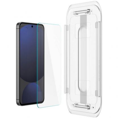 Spigen Glas.tR EZ Fit Tempered Glass 2 Pack - 2 броя стъклени защитни покрития за дисплея на Samsung Galaxy S24 FE (прозрачен) 3