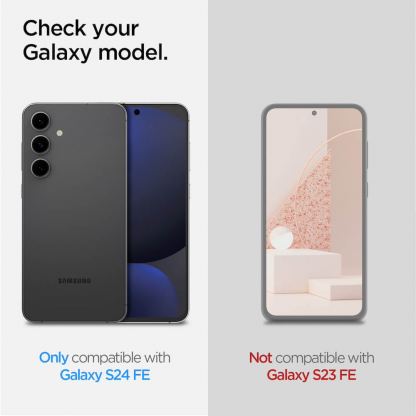 Spigen Glas.tR EZ Fit Tempered Glass 2 Pack - 2 броя стъклени защитни покрития за дисплея на Samsung Galaxy S24 FE (прозрачен) 8