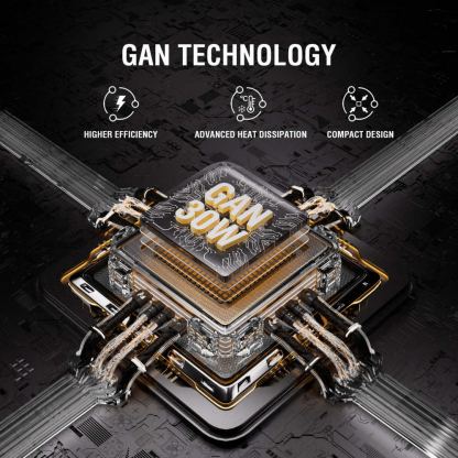 4smarts GaN Duos Slim Wall Charger 30W PD - захранване за ел. мрежа с USB-A и USB-C изходи и технология за бързо зареждане (бял) 8