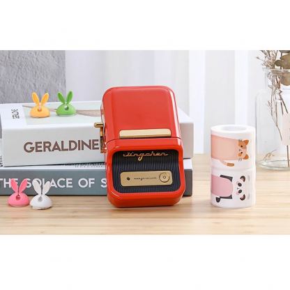 Niimbot B21 Portable Label Printer - безжичен термопринтер за етикети (червен) 5