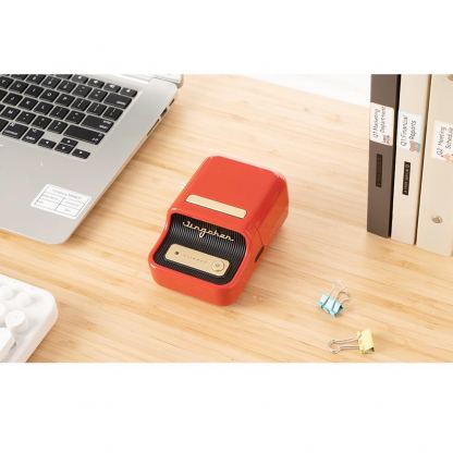 Niimbot B21 Portable Label Printer - безжичен термопринтер за етикети (червен) 8