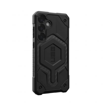 Urban Armor Gear Monarch Pro Case - удароустойчив хибриден кейс с MagSafe за Samsung Galaxy S25 Plus (черен-карбон) 3