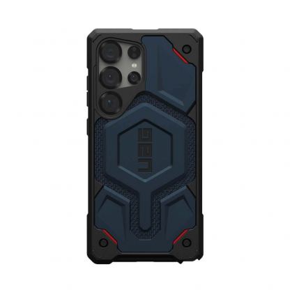 Urban Armor Gear Monarch Pro Case - удароустойчив хибриден кейс с MagSafe за Samsung Galaxy S25 Ultra (син) 2