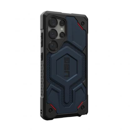 Urban Armor Gear Monarch Pro Case - удароустойчив хибриден кейс с MagSafe за Samsung Galaxy S25 Ultra (син) 4