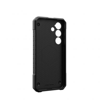 Urban Armor Gear Monarch Pro Case - удароустойчив хибриден кейс с MagSafe за Samsung Galaxy S25 (черен-карбон) 11