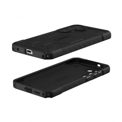 Urban Armor Gear Pathfinder Case - удароустойчив хибриден кейс за Samsung Galaxy S25 Plus (черен) 14