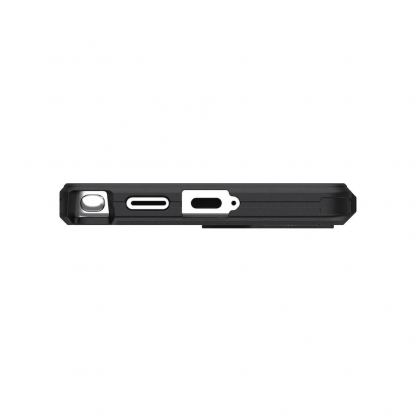 Urban Armor Gear Civilian MagSafe Case - удароустойчив хибриден кейс с MagSafe за Samsung Galaxy S25 Ultra (черен) 7