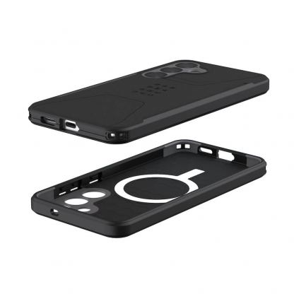 Urban Armor Gear Civilian MagSafe Case - удароустойчив хибриден кейс с MagSafe за Samsung Galaxy S25 Plus (черен) 14
