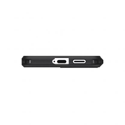 Urban Armor Gear Civilian MagSafe Case - удароустойчив хибриден кейс с MagSafe за Samsung Galaxy S25 (черен) 7