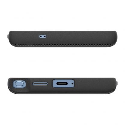 Spigen Slim Armor CS Case - хибриден кейс с отделение за кр. карти и най-висока степен на защита за Samsung Galaxy S25 Ultra (черен) 5