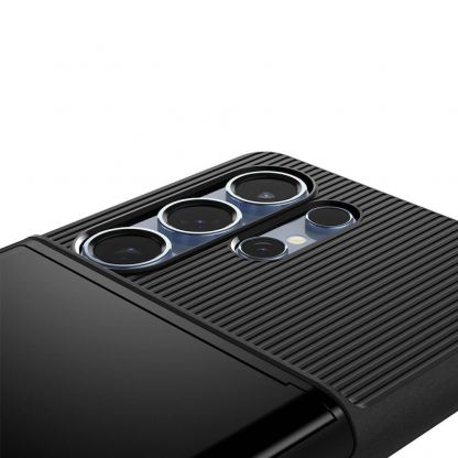 Spigen Slim Armor CS Case - хибриден кейс с отделение за кр. карти и най-висока степен на защита за Samsung Galaxy S25 Ultra (черен) 10