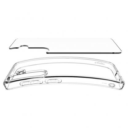 Spigen Ultra Hybrid Case - хибриден кейс с висока степен на защита за Samsung Galaxy S25 Plus (прозрачен) 9