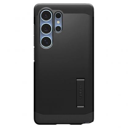 Spigen Tough Armor MagSafe Case - хибриден кейс с най-висока степен на защита с MagSafe за Samsung Galaxy S25 Ultra (черен) 3