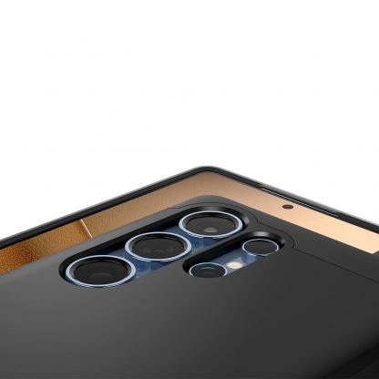 Spigen Tough Armor MagSafe Case - хибриден кейс с най-висока степен на защита с MagSafe за Samsung Galaxy S25 Ultra (черен) 10