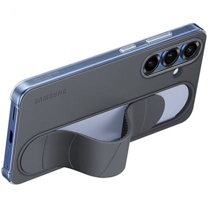 Samsung Standing Grip Case EF-GS926CEEGWW - оригинален силиконов кейс за Samsung Galaxy S25 (черен) 2