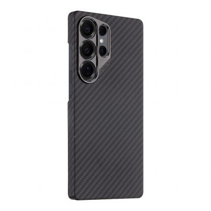 Tactical MagForce Aramid Case - кевларен кейс с MagSafe за Samsung Galaxy S25 Ultra (черен)  2