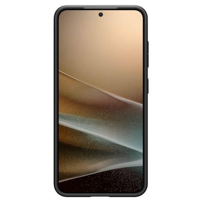 Spigen Liquid Air Case - силиконов (TPU) калъф с висока степен на защита за Samsung Galaxy S25 Plus (черен) 3