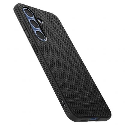 Spigen Liquid Air Case - силиконов (TPU) калъф с висока степен на защита за Samsung Galaxy S25 Plus (черен) 9