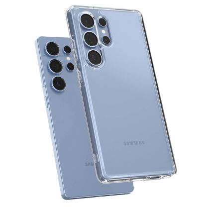 Spigen Ultra Hybrid Case - хибриден кейс с висока степен на защита за Samsung Galaxy S25 Ultra (прозрачен) 6