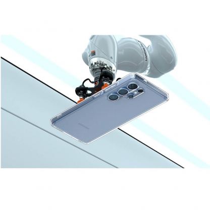 Spigen Ultra Hybrid Case - хибриден кейс с висока степен на защита за Samsung Galaxy S25 Ultra (прозрачен) 7