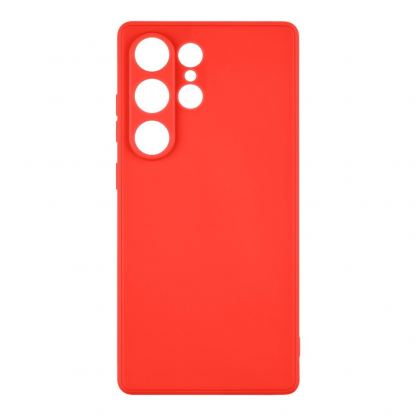 OBALME Basic Matte TPU Case - силиконов (TPU) калъф за Samsung Galaxy S25 Ultra (червен)  2