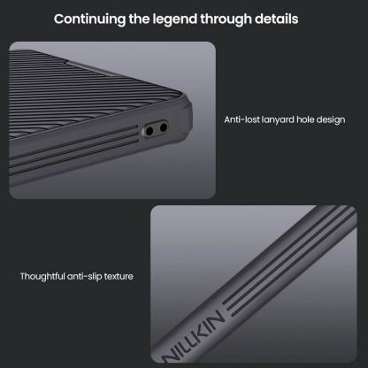 Nillkin CamShield Pro Hard Case - хибриден удароустойчив кейс за Samsung Galaxy S25 Ultra (черен) 6
