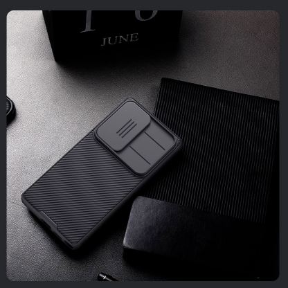 Nillkin CamShield Pro Hard Case - хибриден удароустойчив кейс за Samsung Galaxy S25 Ultra (черен) 8