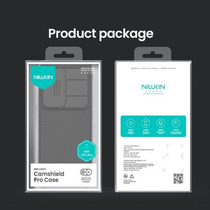 Nillkin CamShield Pro Hard Case - хибриден удароустойчив кейс за Samsung Galaxy S25 Ultra (черен) 9