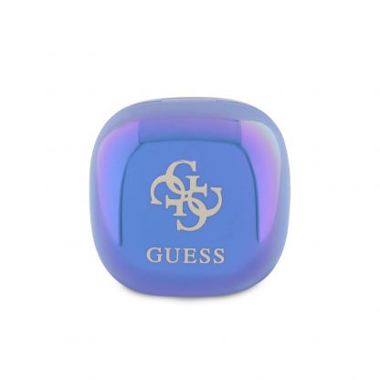 Guess 4G Logo Mini True Wireless Stereo TWS Headset - безжични блутут слушалки със зареждащ кейс за мобилни устройства (син)  2