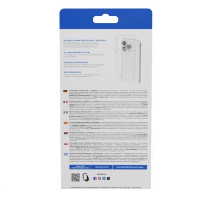 Prio Protective Hybrid Cover - хибриден кейс с най-висока степен на защита за Samsung S25 Ultra (прозрачен) 4