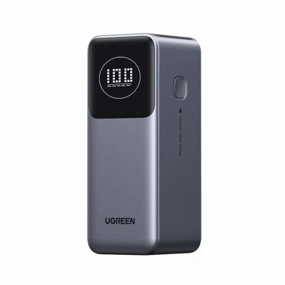 Ugreen Nexode Power Bank 12000 mAh 100W - преносима външна батерия с 1xUSB-C и 1xUSB-A изходи и технология за бързо зареждане (черен) 2